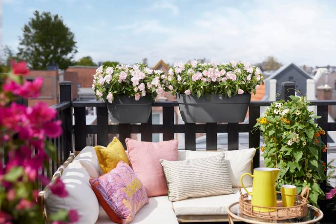 vibia campana flower bridge 60cm antraciet